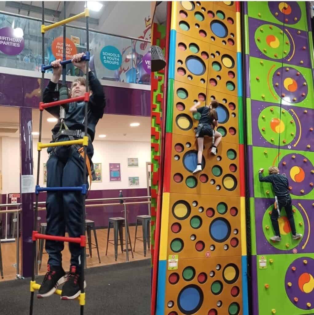 The Inspiration Programme - Students from Northampton Academy enjoyed a visit to Climb Quest in Milton Keynes 